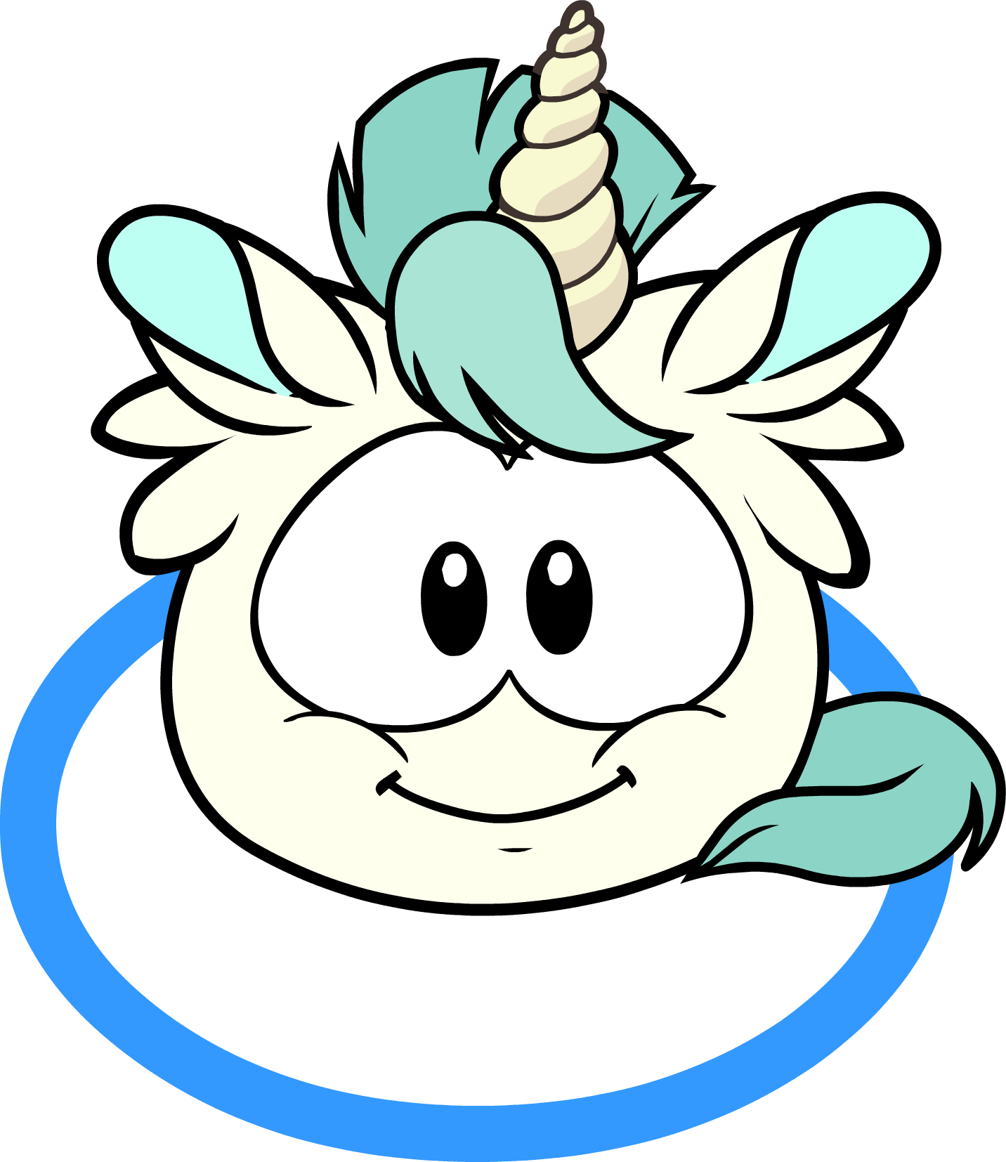 Unicorn Puffle Sprite