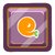 Orange O&#039;berry Pin icon