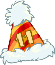 Resultado de imagen para 11th anniversary hat club penguin