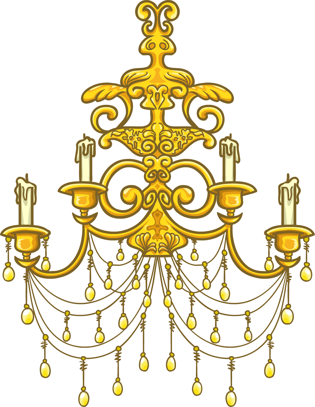 Gold Chandelier Club Penguin Wiki Fandom Powered By Wikia Gold Chandelier