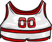 Red Track &amp; Field Uniform Icon