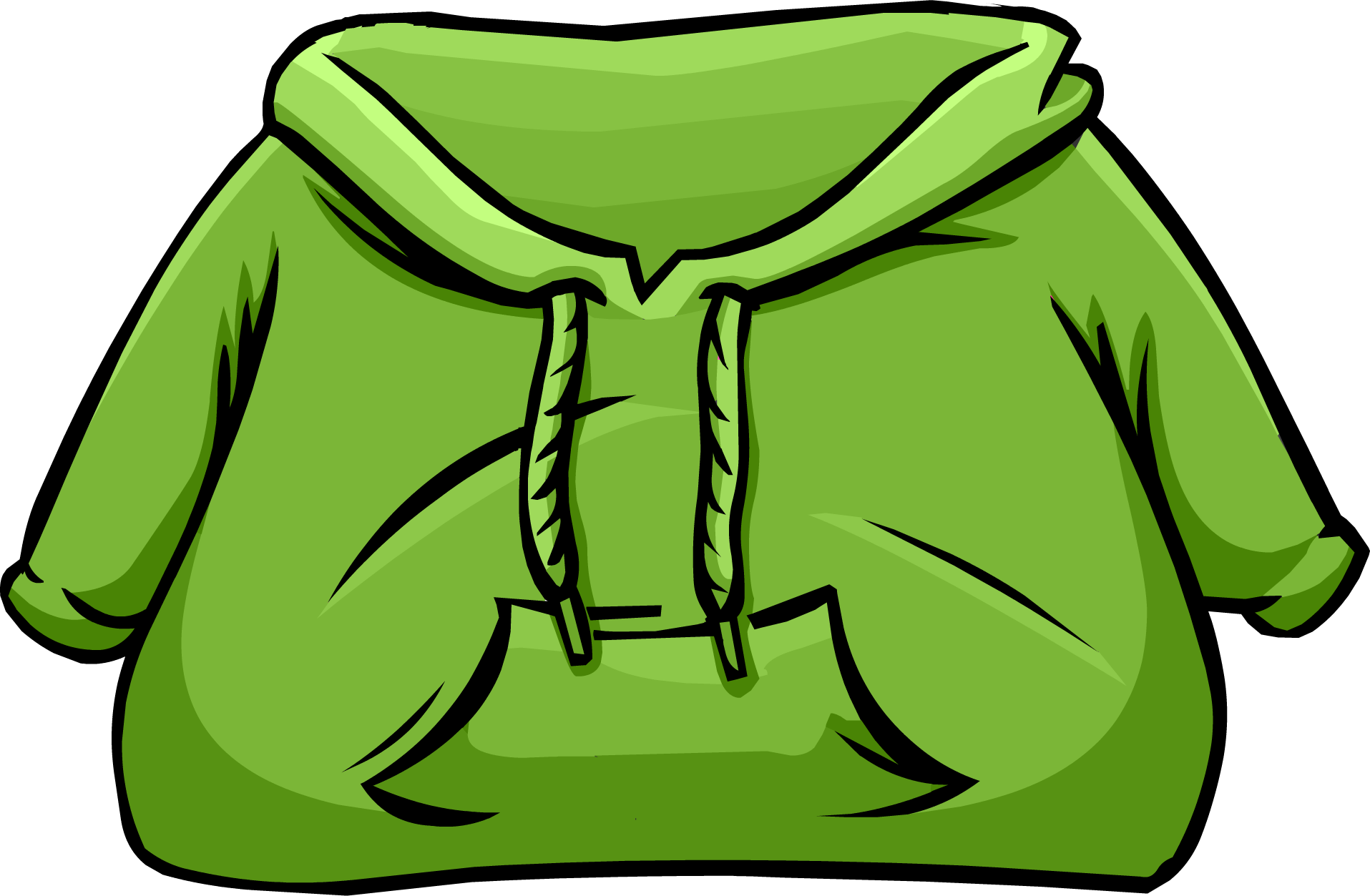 Download Green Hoodie | Club Penguin Wiki | FANDOM powered by Wikia