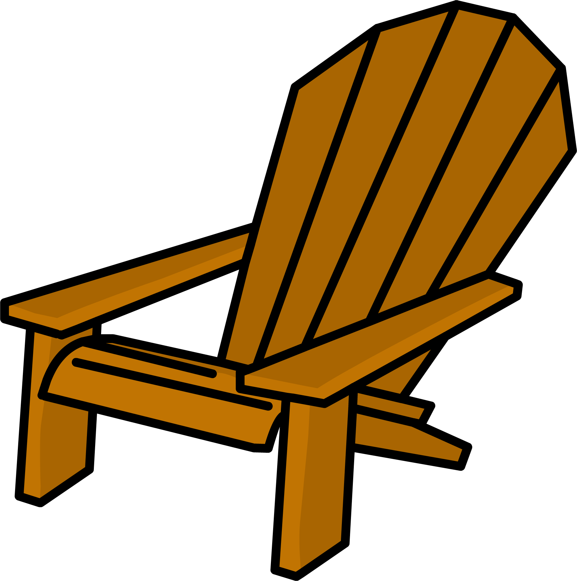 Lounging Deck Chair | Club Penguin Wiki | FANDOM powered by Wikia