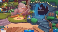 Waddle On Party Coconut Cove campfire