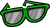 Giant Green Sunglasses