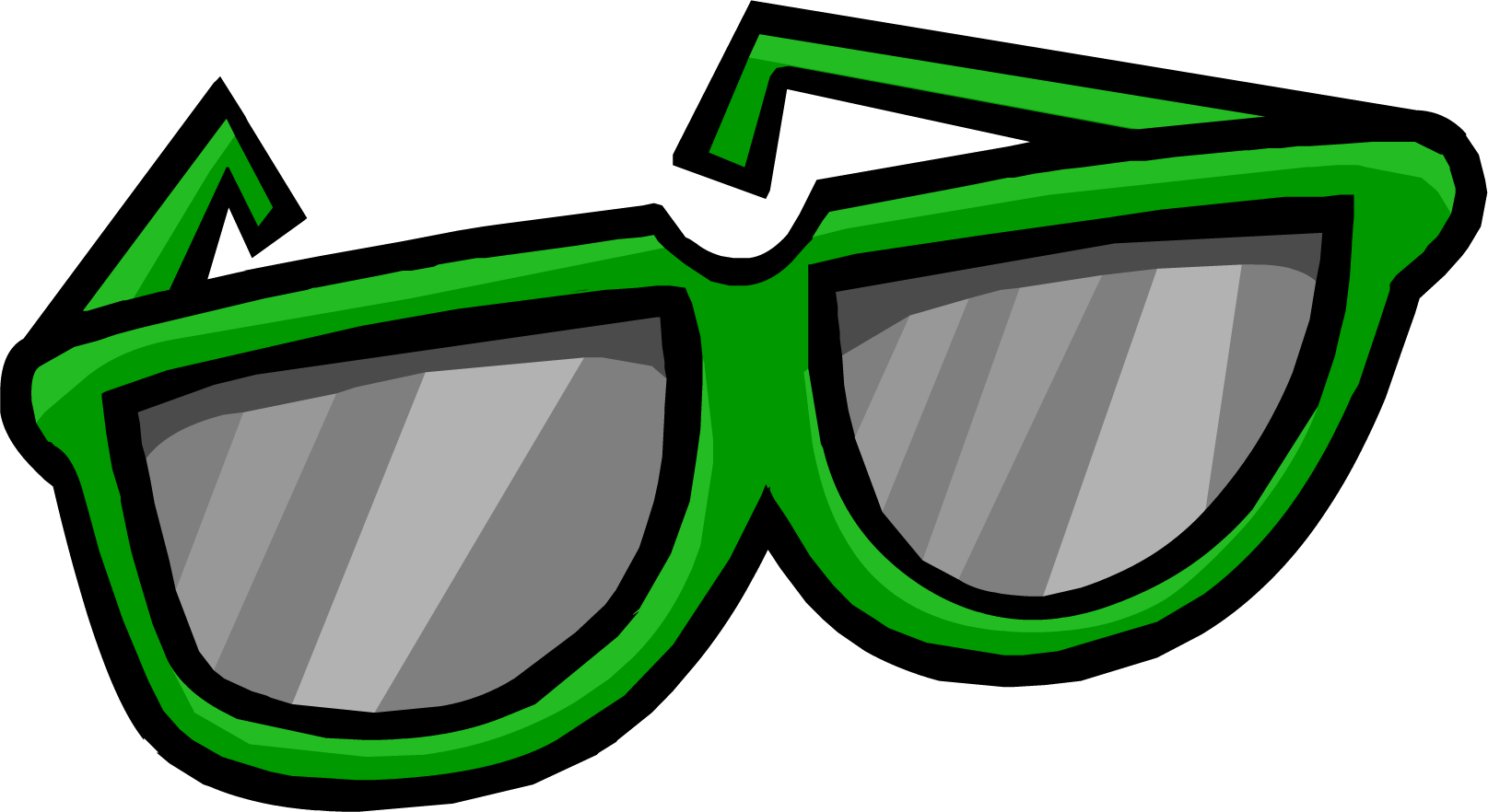 Green Giant Sunglasses | Club Penguin Wiki | FANDOM powered by Wikia