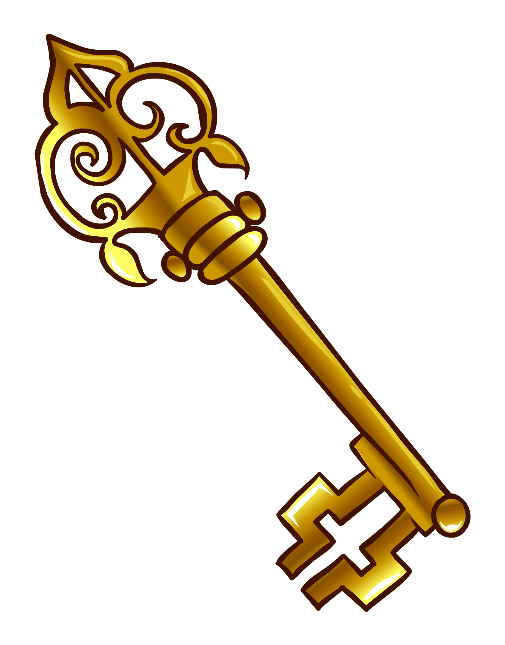 Old Key Pin | Club Penguin Wiki | Fandom