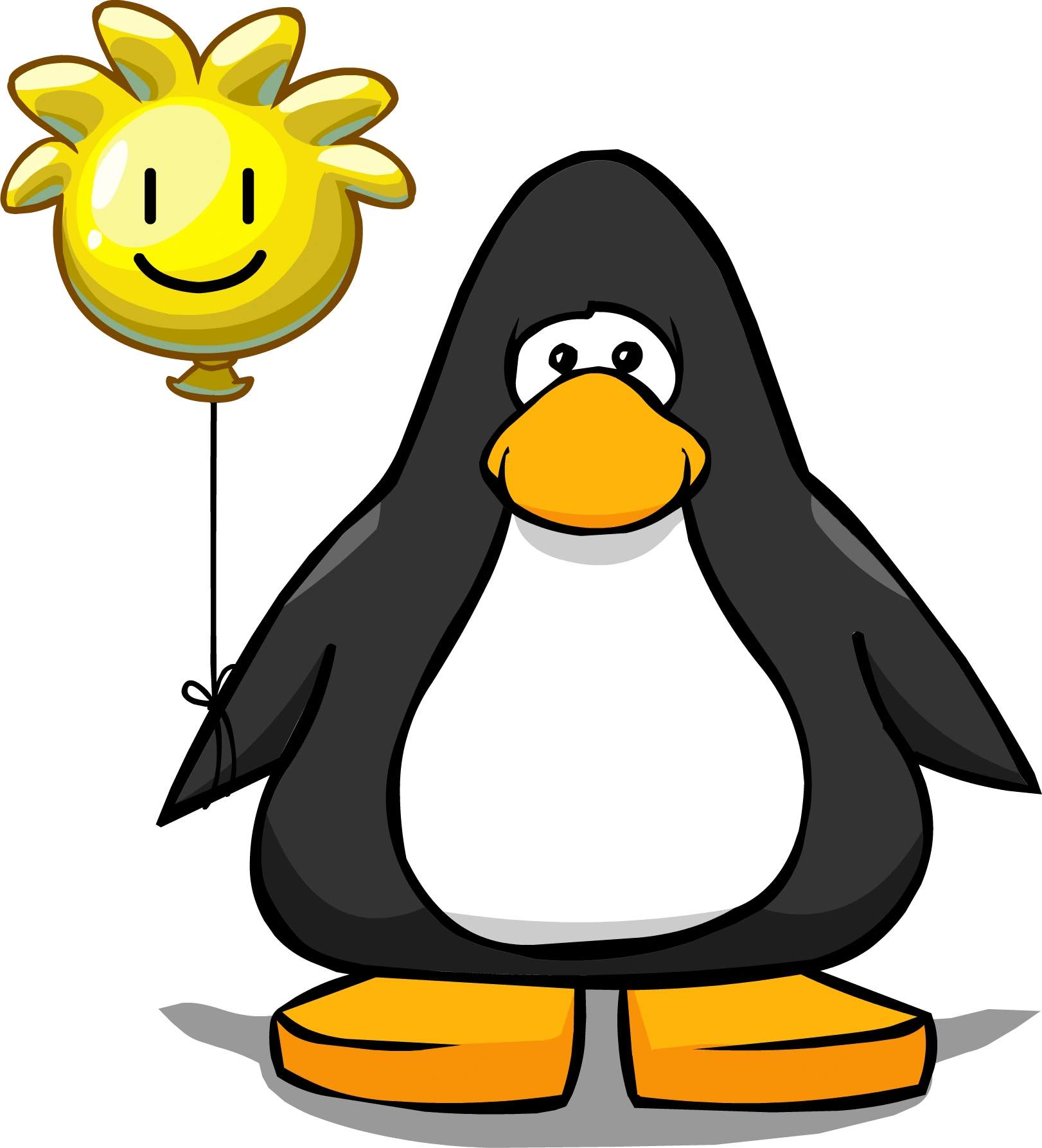 Image Yellow Puffle Balloon on a Player Card.png Club Penguin Wiki