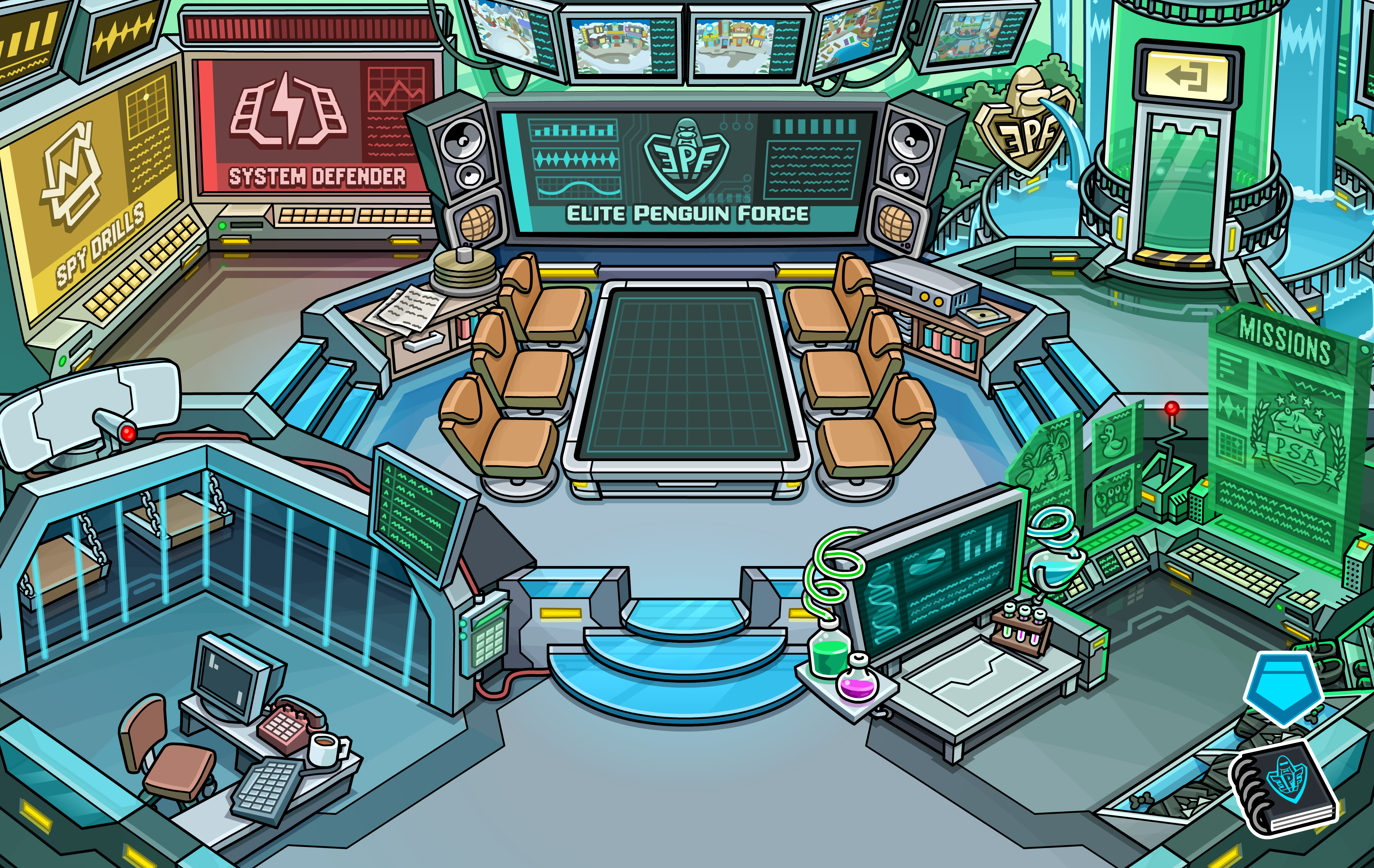 CP Rewritten: EPF & PSA Rebuild Finished – Club Penguin Mountains