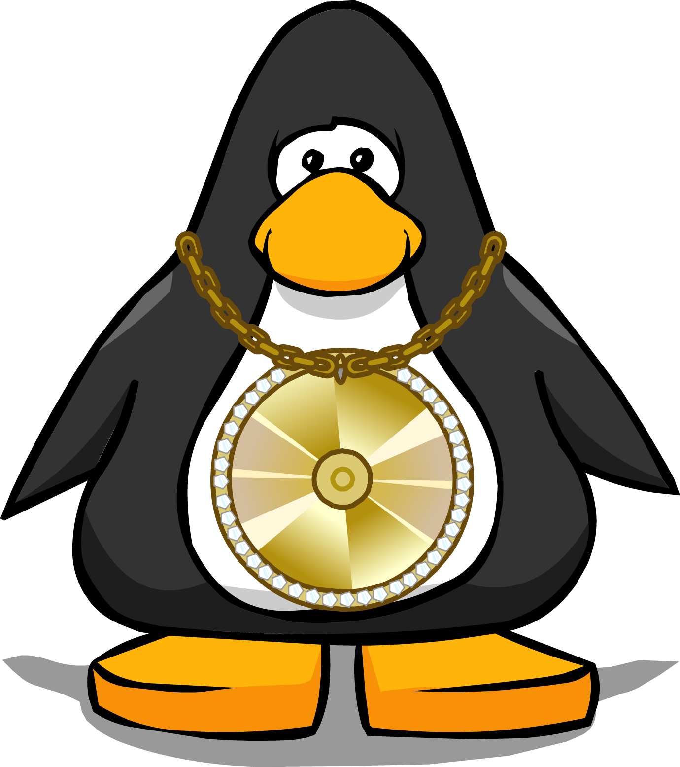 bling bling necklace club penguin wiki fandom powered by wikia