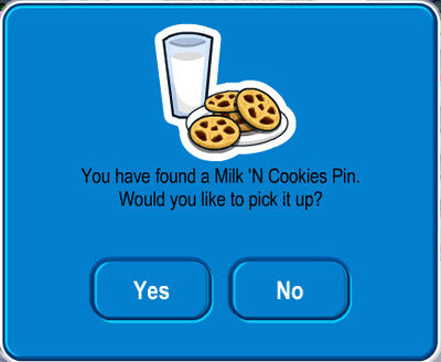 Milk &#039;N Cookies Pin pick up