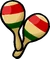 Pair of Maracas clothing icon ID 335