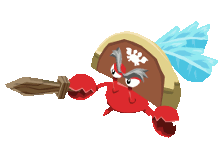 image pirates 2014 pirate crab captain gif club penguin wiki