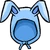 Blue Bunny Ears