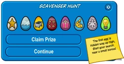 Easter Egg Hunt 2011 scavenger hunt