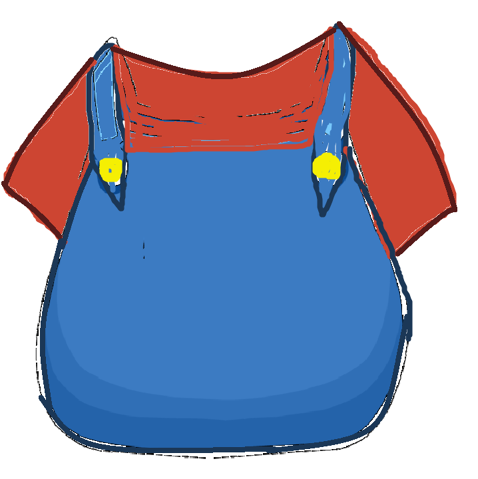 Image - Mario's overalls.png | Club Penguin Wiki | FANDOM powered by Wikia