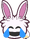 Rabbit Puffle Emoticon