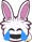 Rabbit Puffle Emoticon