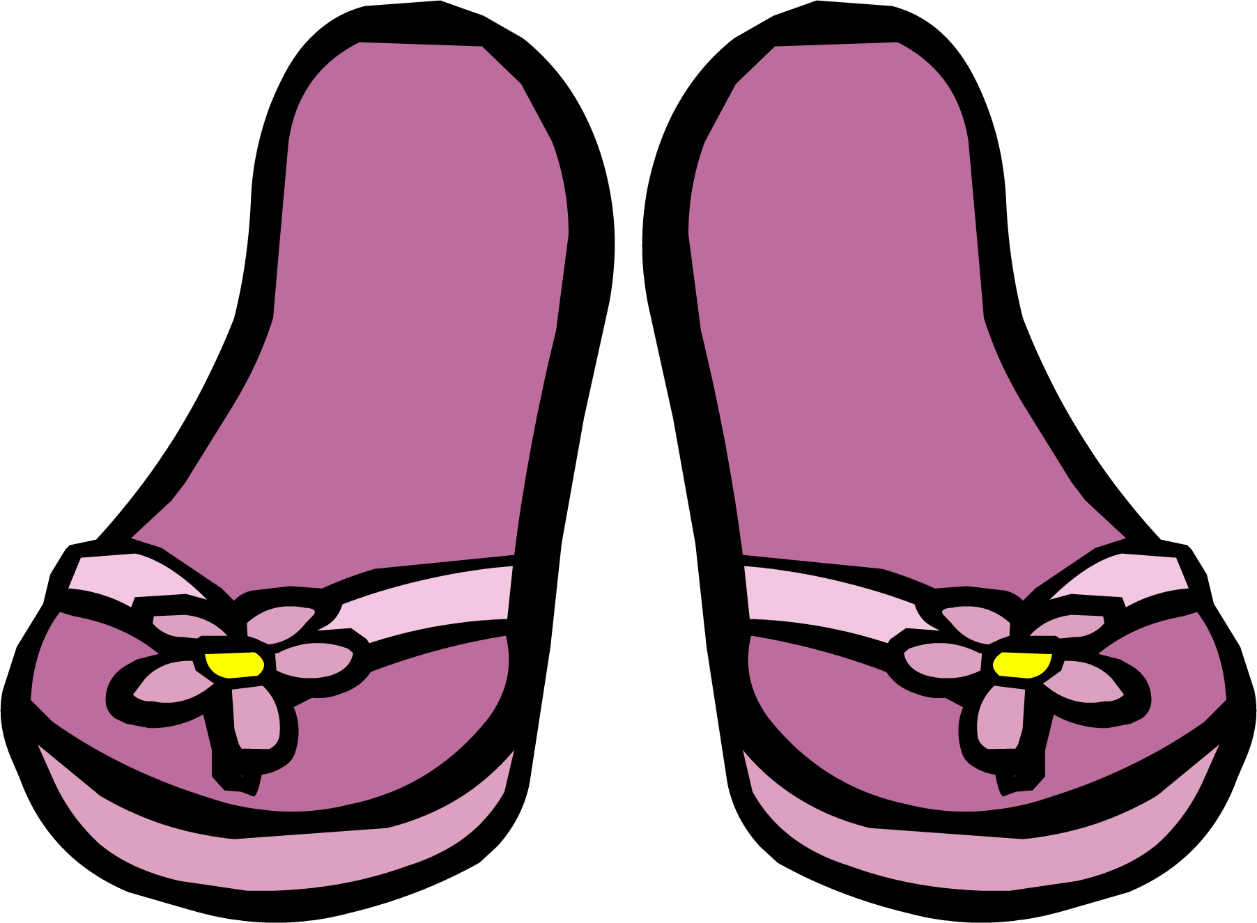 Image - Pink Flower Sandals icon.png | Club Penguin Wiki | FANDOM ...