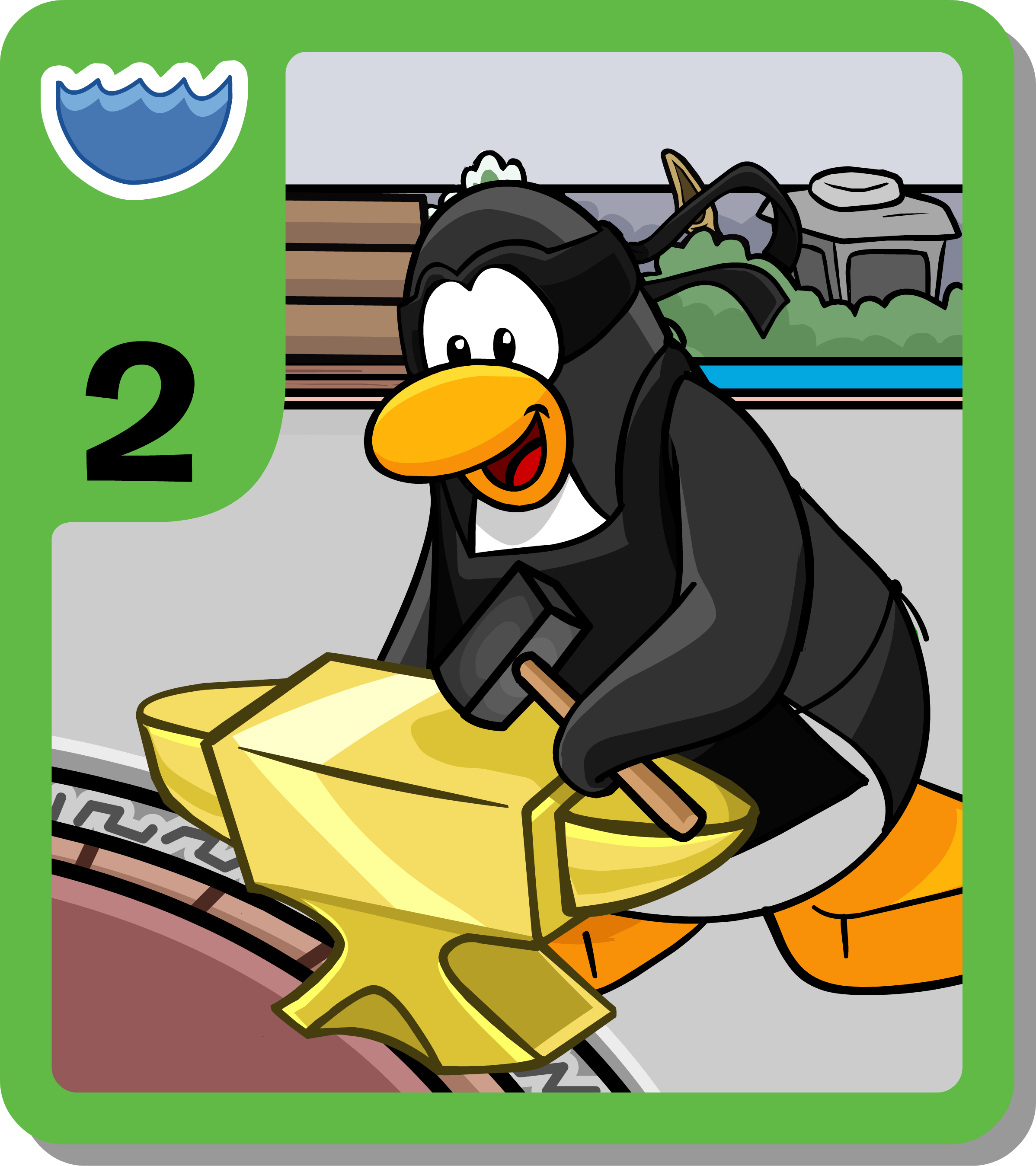 Disney Club Penguin Card Jitsu Series 4 Water Second Wave 1 X Packet Of 7 Cards Collectables Brickchurchcommons Non Sport Trading Cards