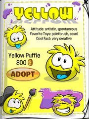 Yellow puffle page