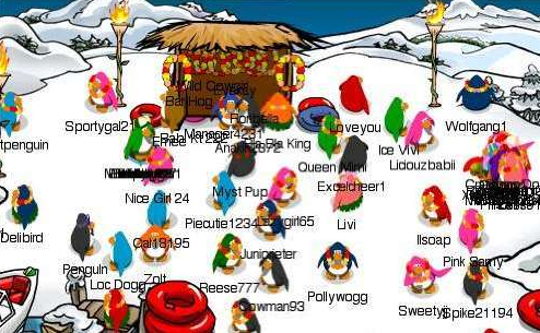 Resultado de imagen para winter luau 2006 club penguin