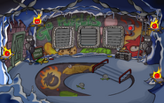 Puffle Party 2012 Underground Pool light off