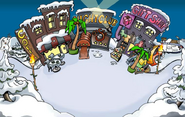 Winter Luau Town