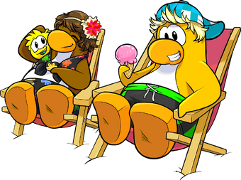 penguin swimming costume