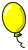 Yellow Balloon Pin