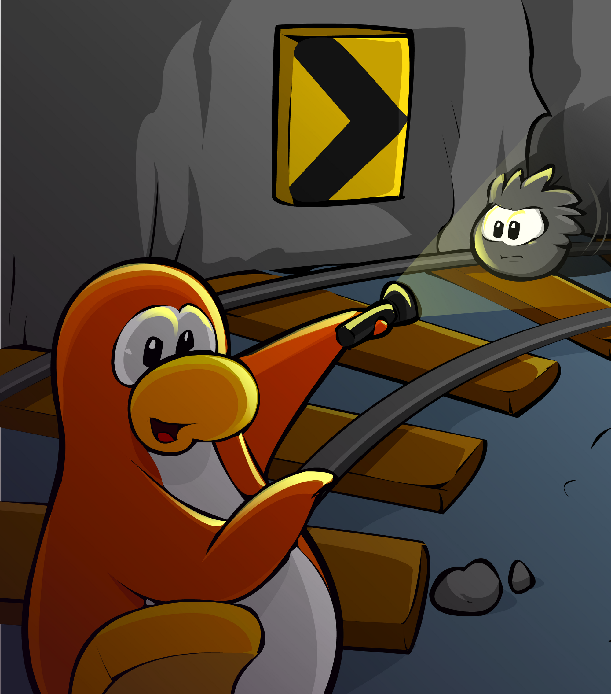 Image Black Puffles in Cart Surfer card image.png Club Penguin Wiki