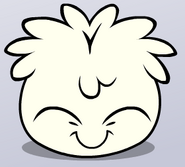 white puffle plush