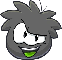 Puffle 2014 Transformation Player Card Black