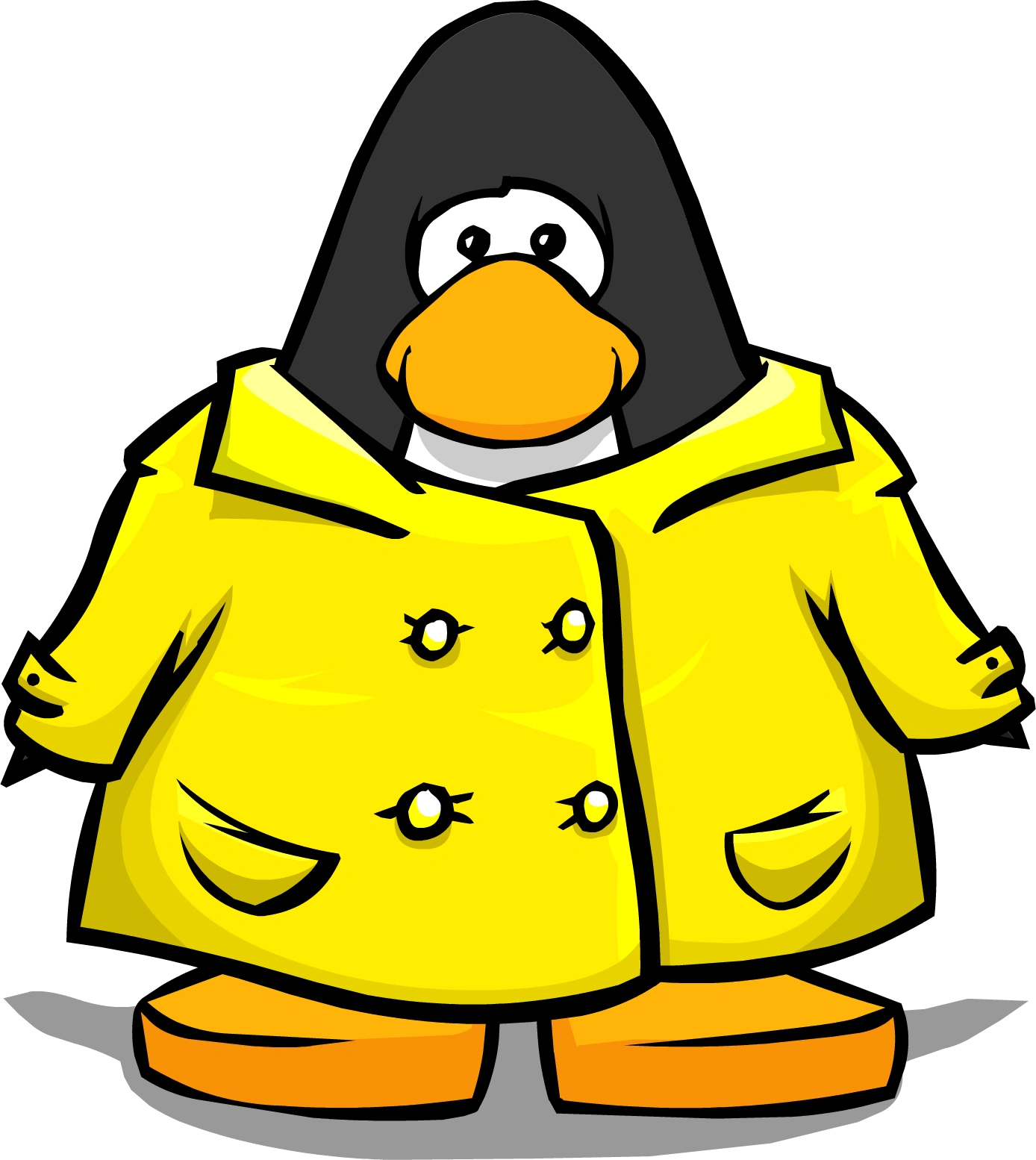 Image Yellow Raincoat PC.png Club Penguin Wiki FANDOM powered by