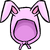 Pink Bunny Ears clothing icon ID 427