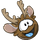 Reindeer Puffle laughing