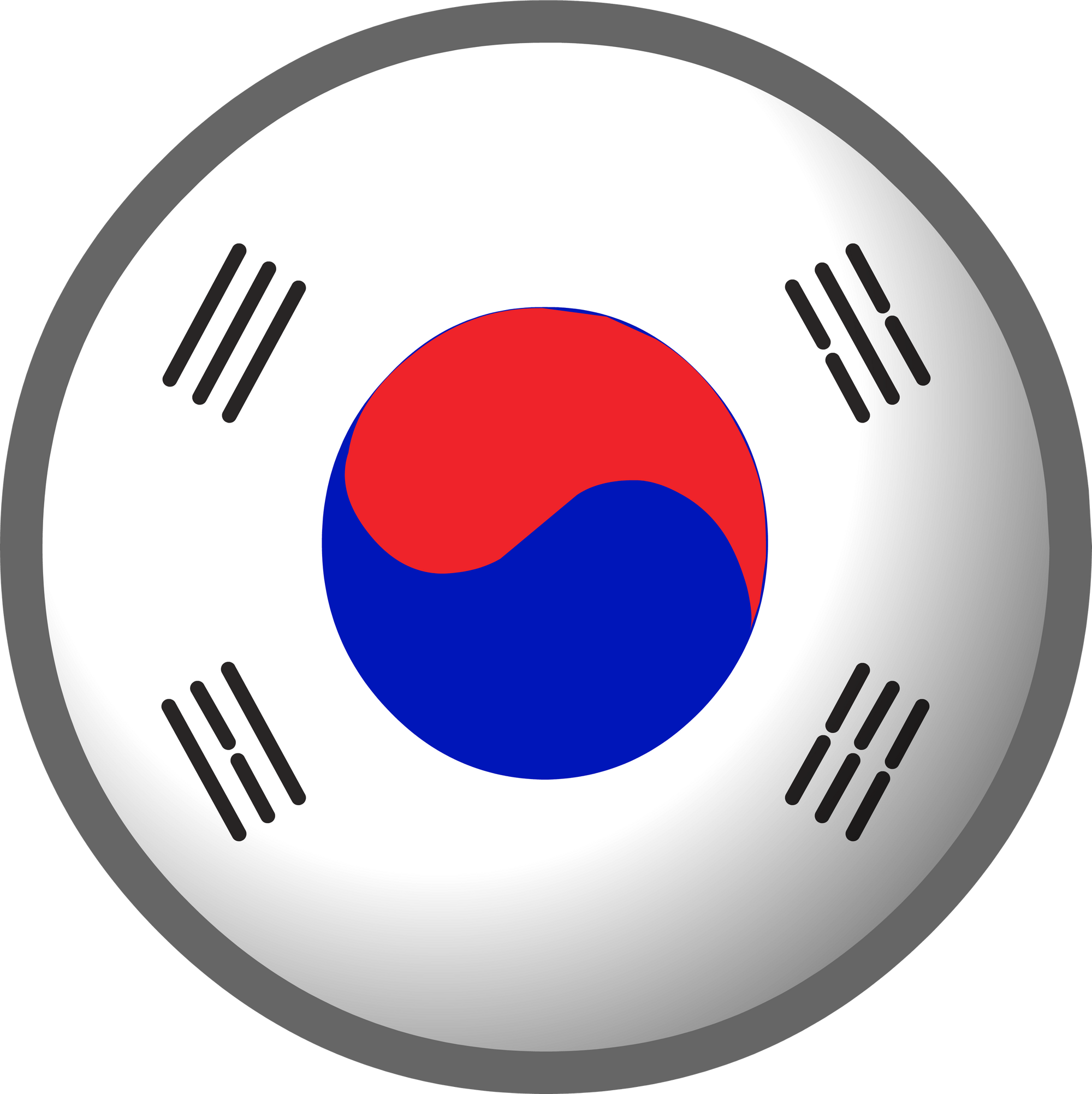 Korea flag | Club Penguin Wiki | Fandom