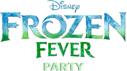 Frozen Fever Party Logo Cutout