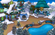 Merry Walrus Party Mine Shack