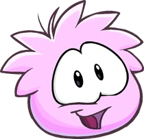 Puffle 2014 Transformation Player Card Pink