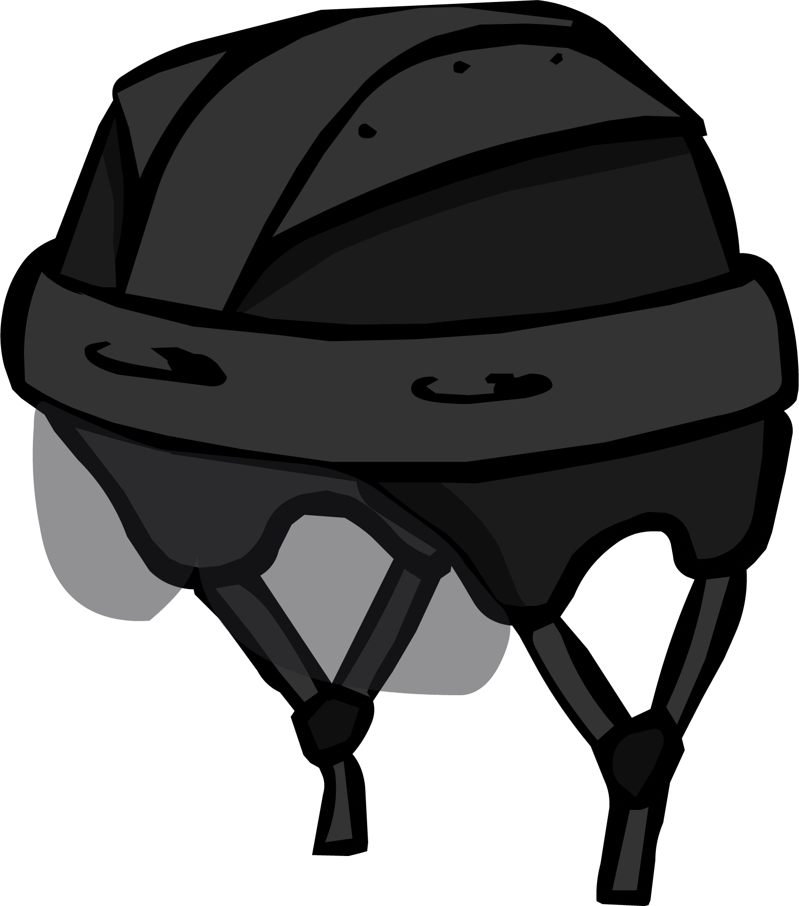 Image - Black Hockey Helmet.png | Club Penguin Wiki | FANDOM powered by Wikia