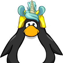 Unicorn Puffle Cap Club Penguin Wiki Fandom