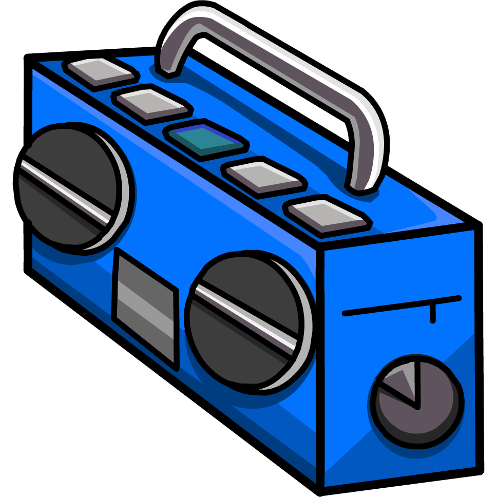Image Blue Boom Box.png Club Penguin Wiki FANDOM powered by Wikia