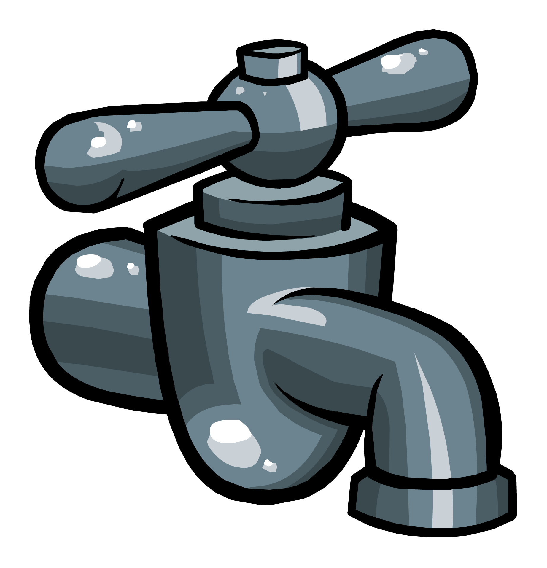 Water Tap Pin | Club Penguin Wiki | FANDOM powered by Wikia