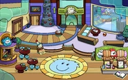 Puffle Party 2012 Ski Lodge
