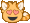 Emoticon Puffle Gato Atigrado