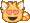 Emoticon Puffle Gato Atigrado