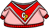 Red Cheerleading Sweater clothing icon ID 4003