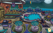 Halloween Party 2013 Puffle Hotel Roof