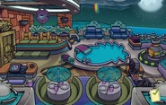 Halloween Party 2013 Puffle Hotel Roof